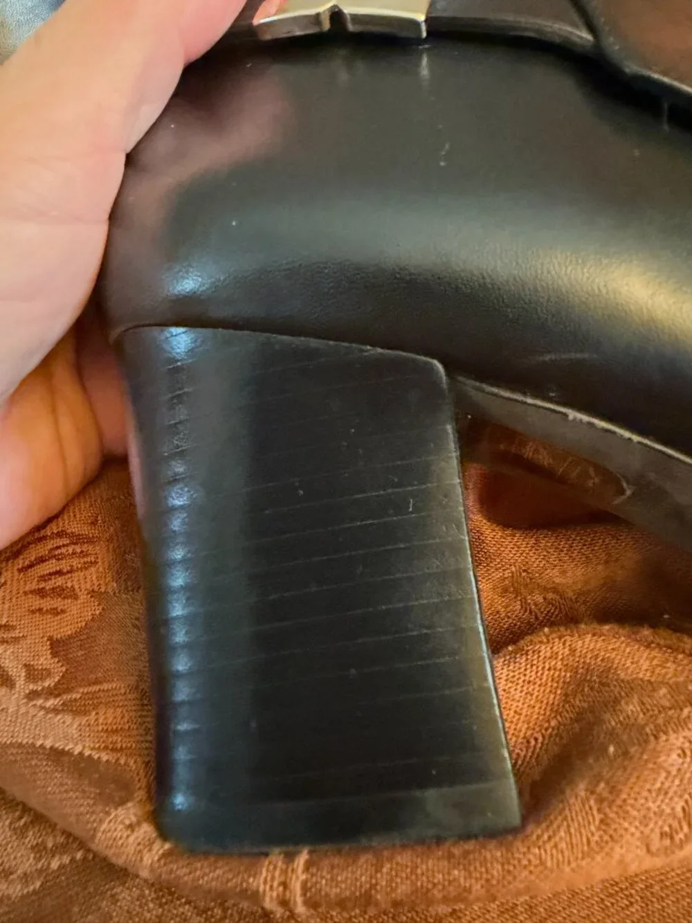 Tory Burch Black Leather Ankle Booties Sz 7M